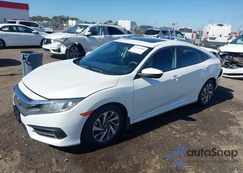 2018 Honda Civic Ex from USA, damaged, VIN 19XFC2F75JE038169